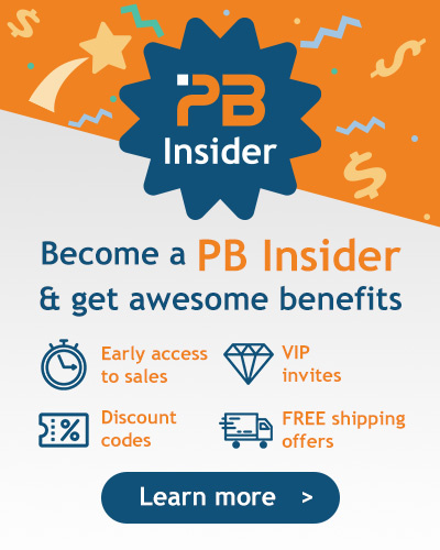 Become a PB Insider and Get Awesome Benefits
